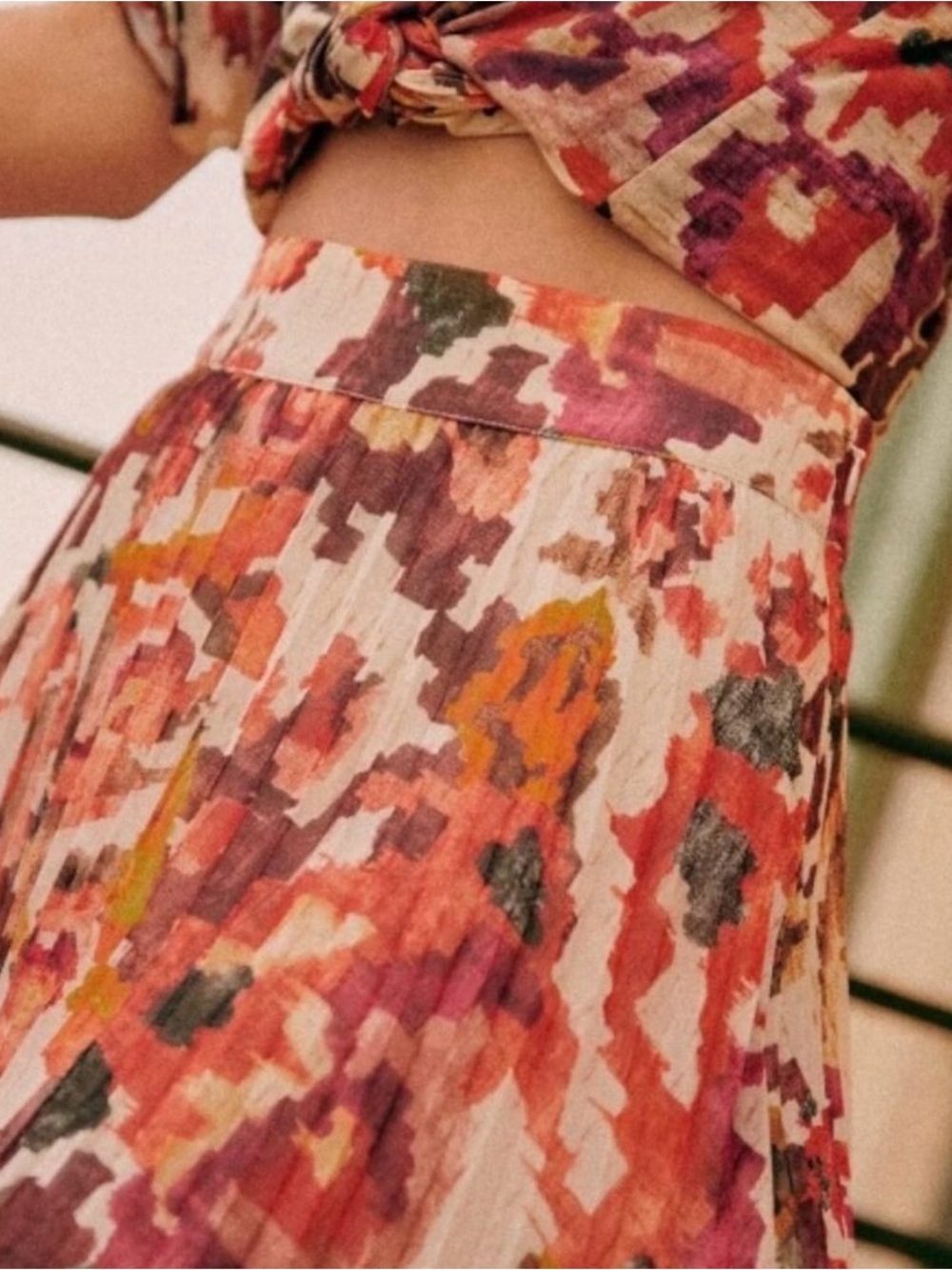 NWT Sezane Dilo Skirt Mara - Size 4 - Picture 3 of 6